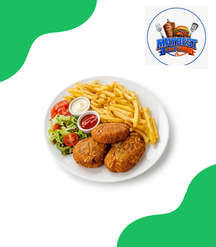 Kotlet Drobiowy z Frytkami Rogoźno In Poland