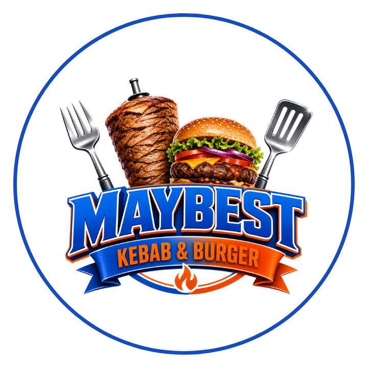 MAYBEST KEBAB & BURGER Final Logo best