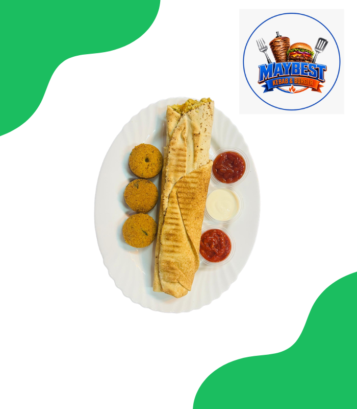ROLLO WEGETARIAŃSKI FALAFEL Rogoźno In Poland